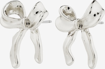 Boucles d'oreilles 'Cassian' Pilgrim en argent : devant