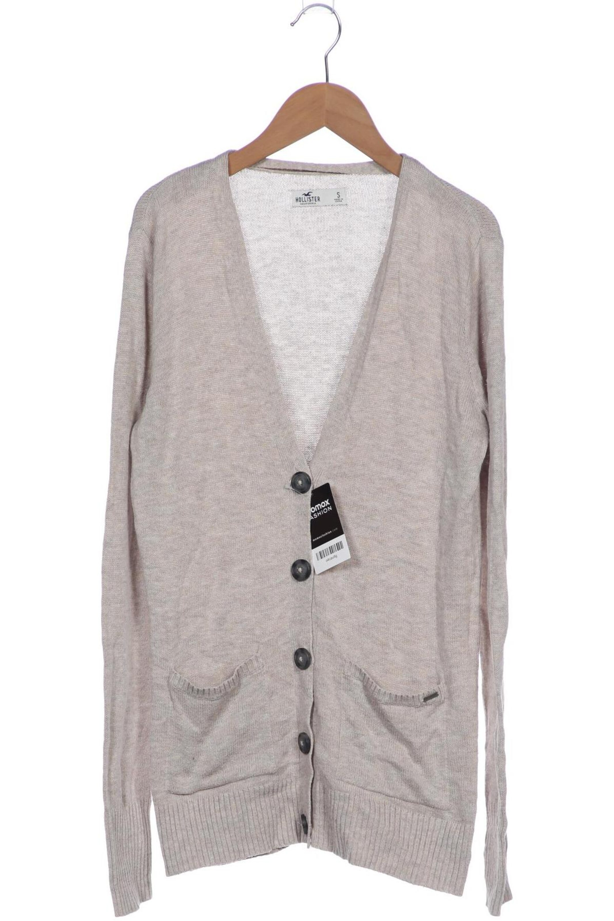 HOLLISTER Strickjacke S in Beige ABOUT YOU