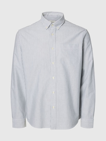 SELECTED Regular Fit Hemd 'SLHRick' in Weiß: Vorderseite