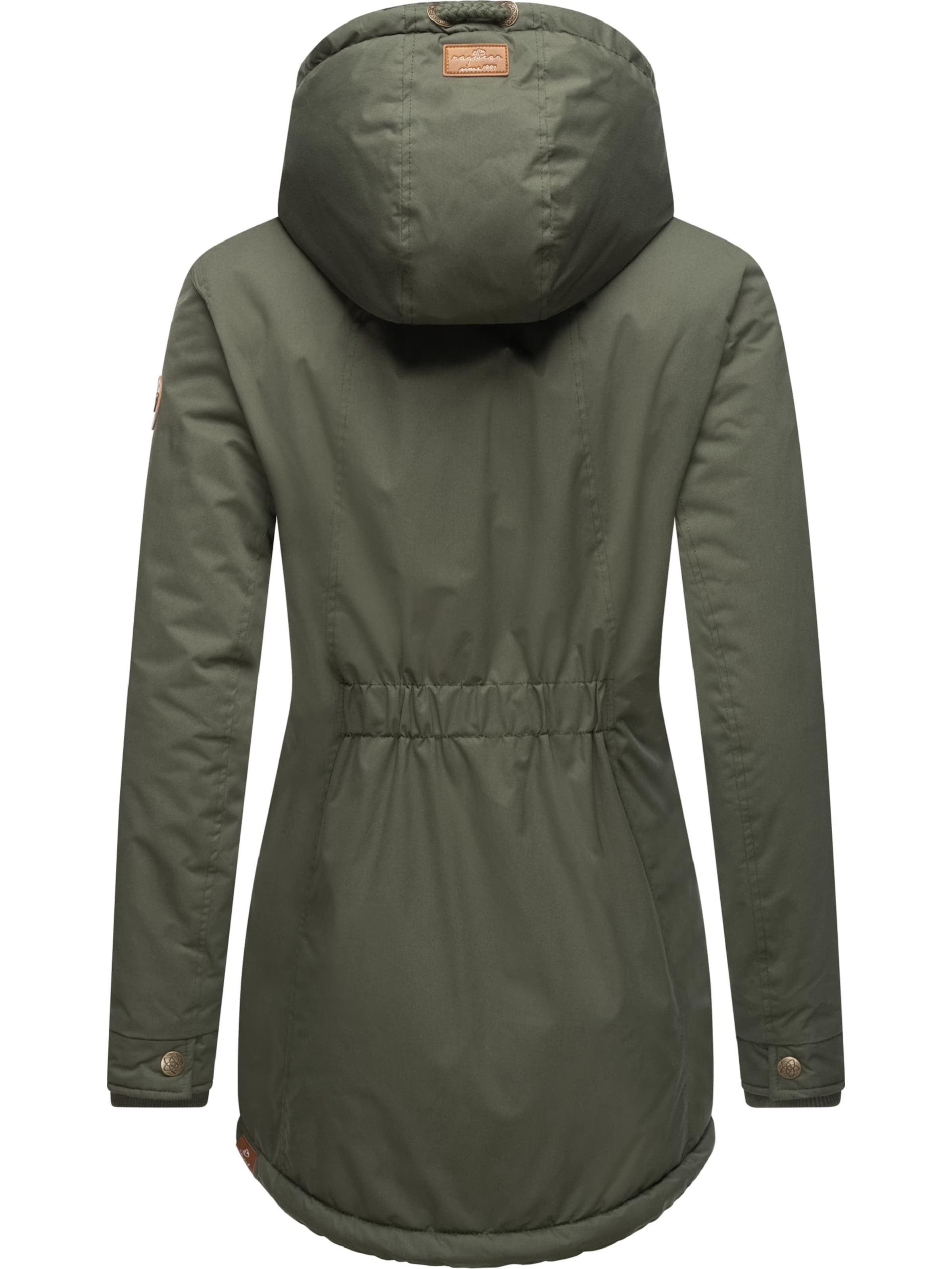 Ragwear Winter jacket 'Zuzka' in Green