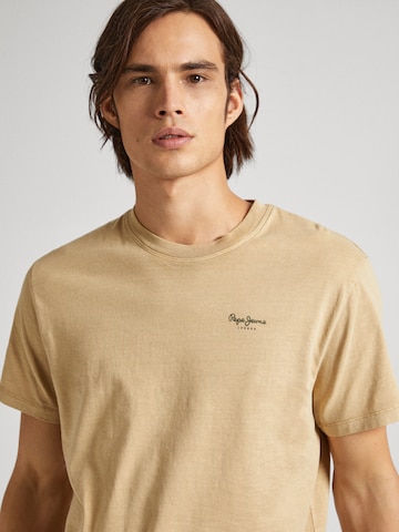 Pepe Jeans T-Shirt 'JACKO' in Beige