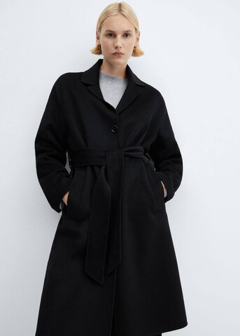 MANGO Between-Seasons Coat 'Cuca' in Black