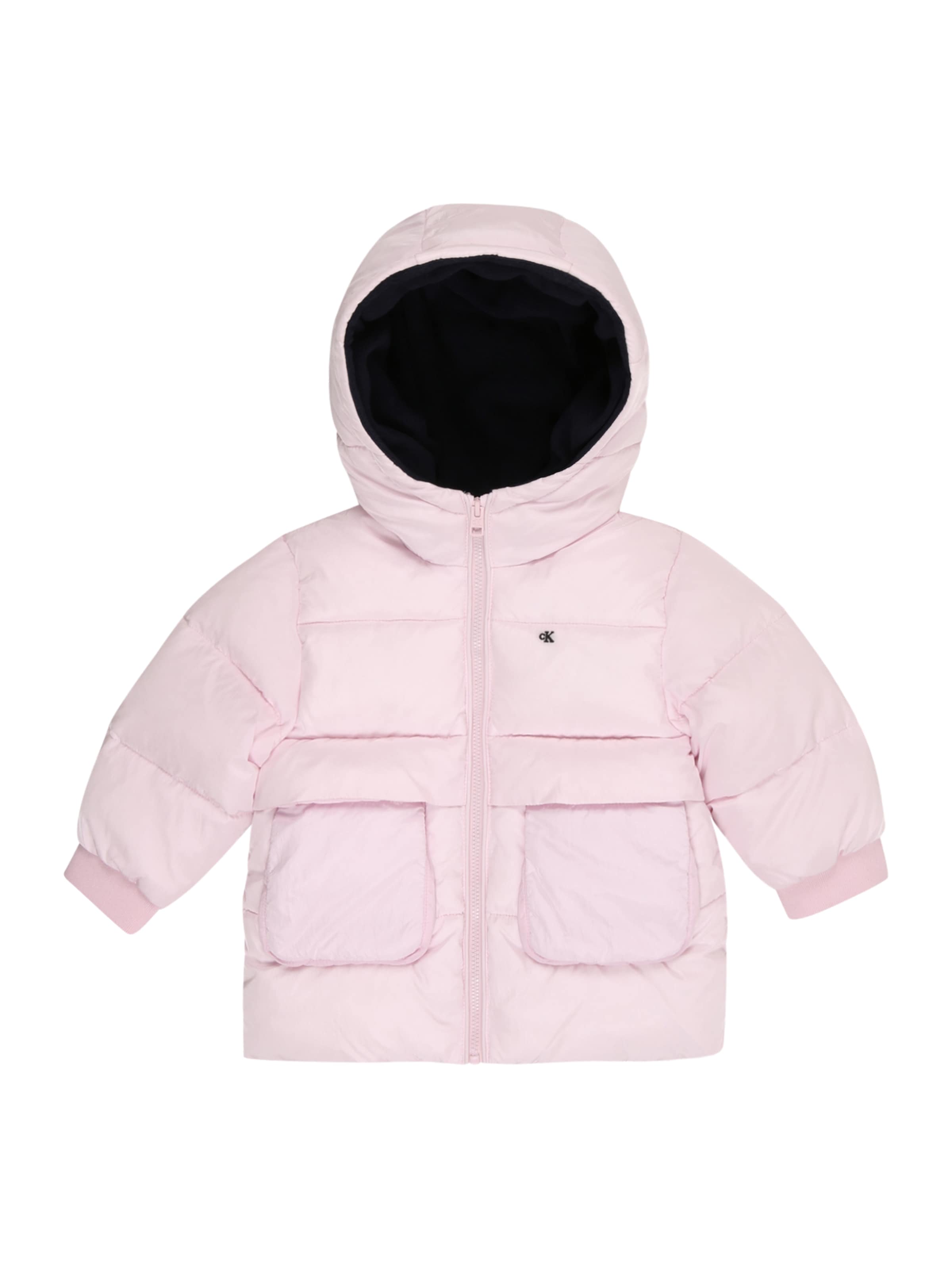 Veste mi-saison Calvin Klein Jeans en rose : devant