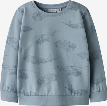 NAME IT Mikina 'NMMVARON' – modrá: přední strana