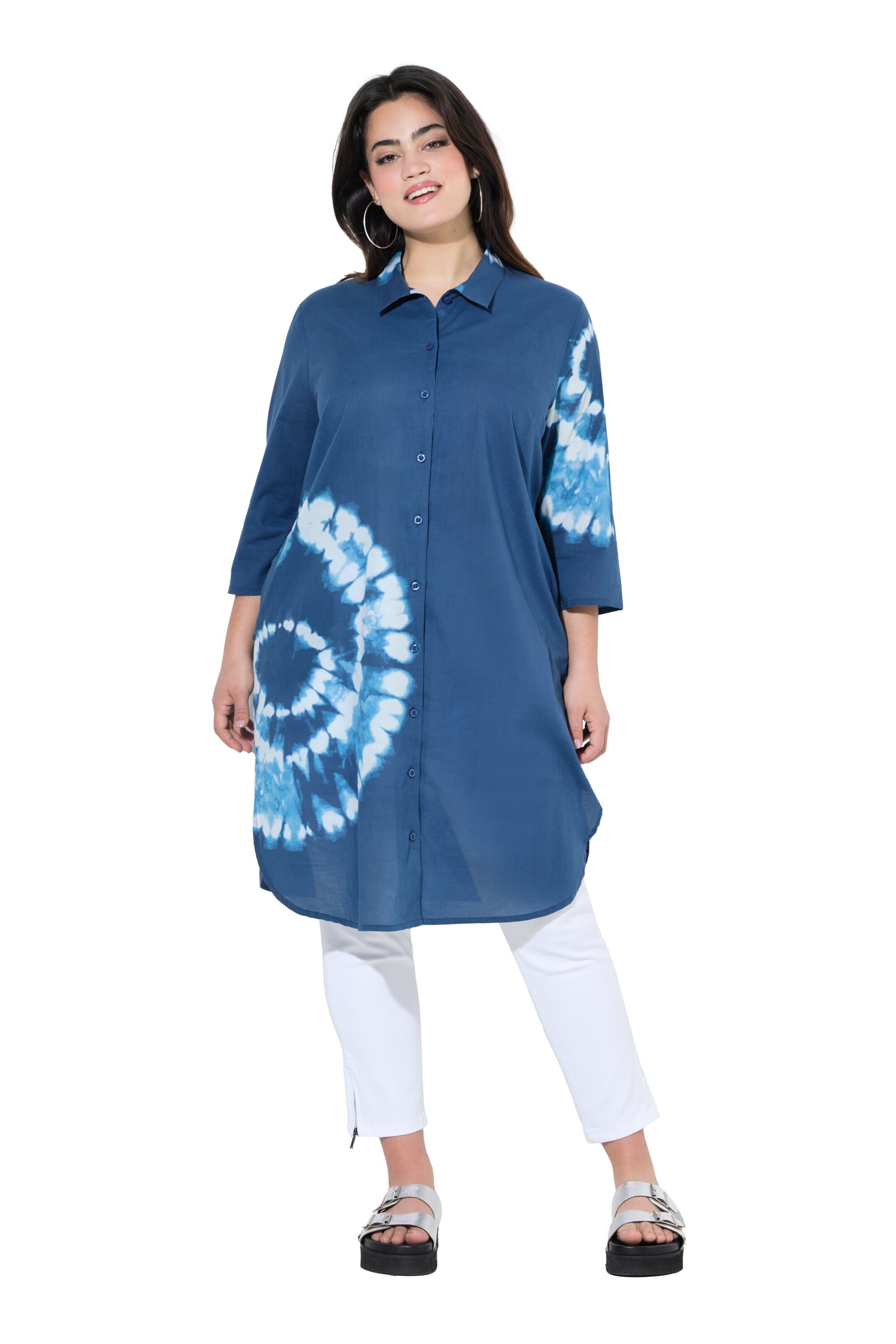 Angel of Style Blouse in Blauw: voorkant