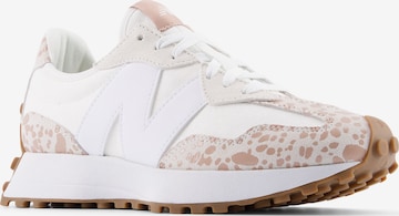 Baskets basses '327' new balance en blanc : devant