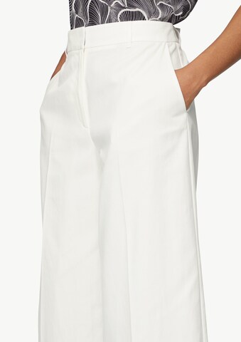 s.Oliver BLACK LABEL Wide leg Trousers in Beige