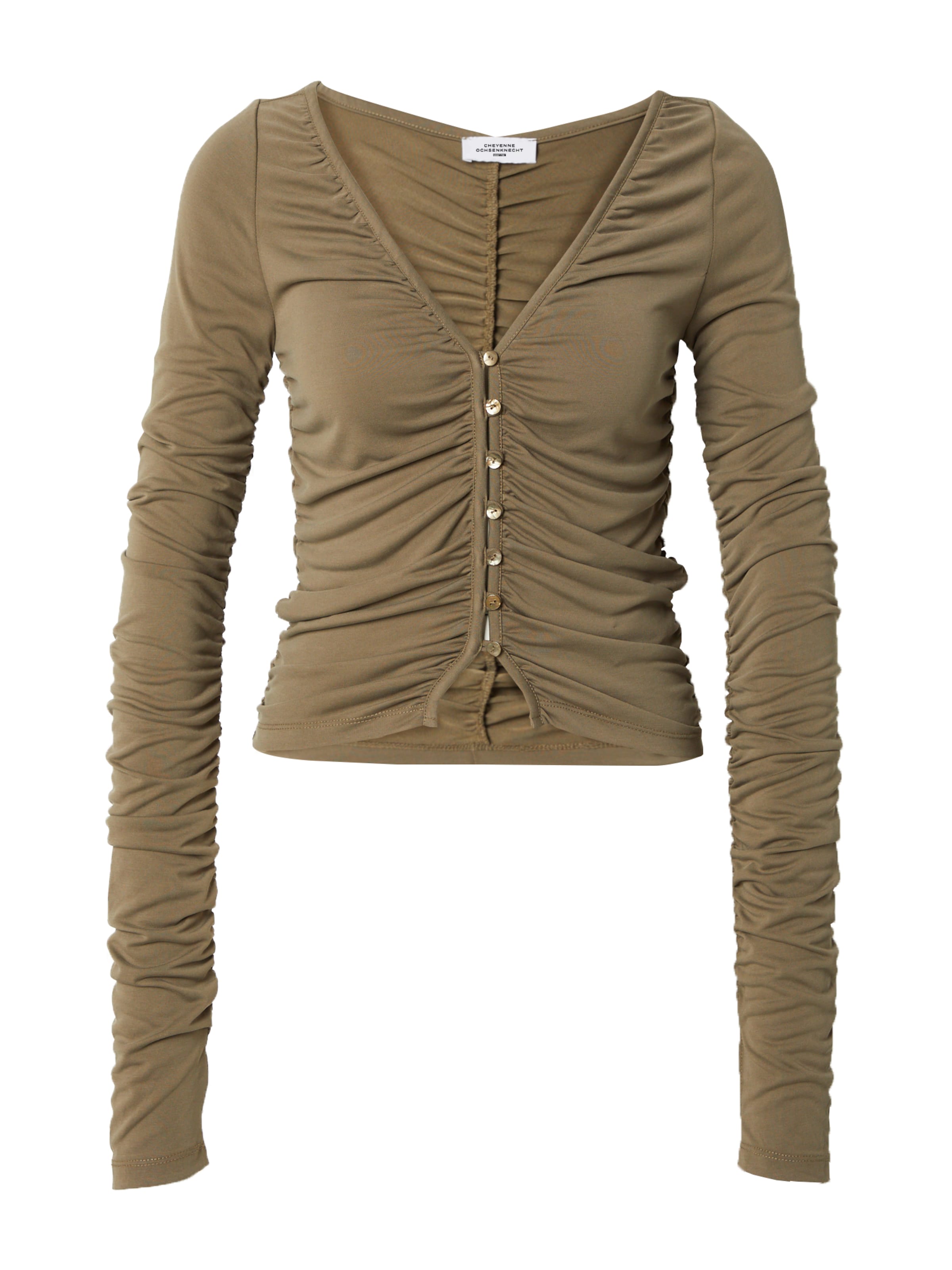 Tricou de la Cheyenne Ochsenknecht pe verde: față