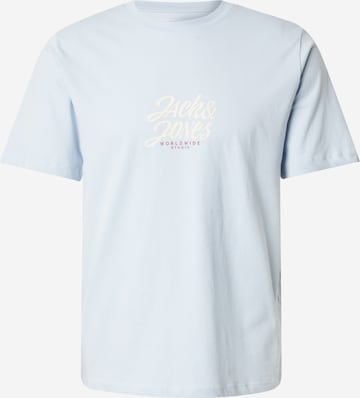 Maglietta di JACK & JONES in blu: frontale