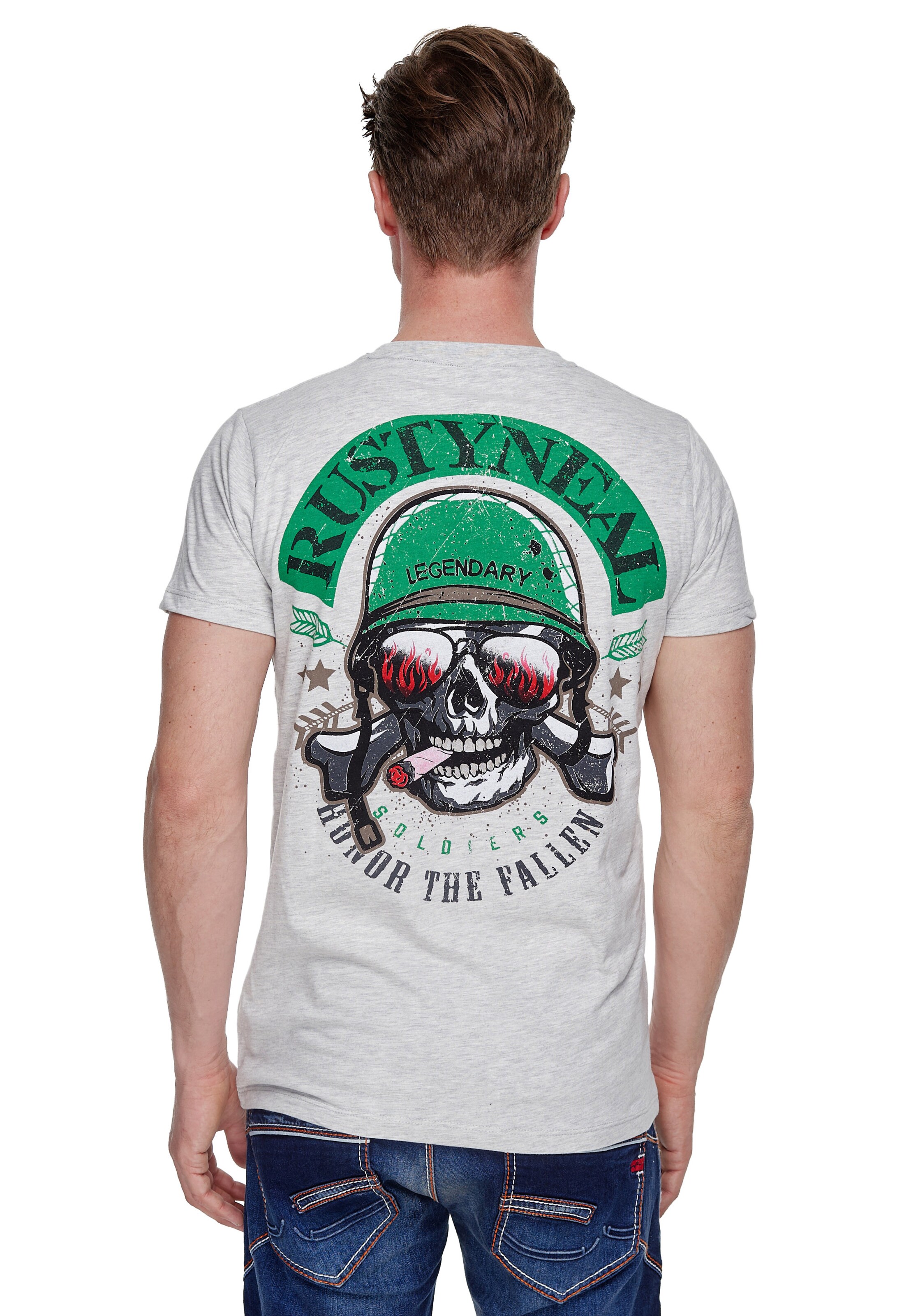 Rusty Neal T-Shirt in Grau