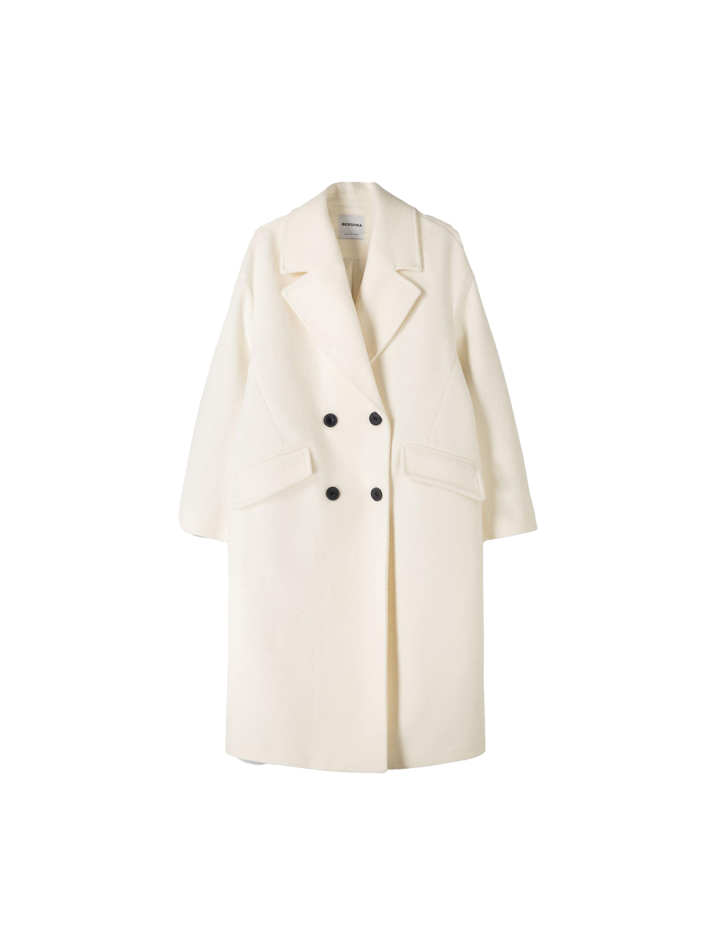 Bershka Prechodný kabát - nebielená, Produkt