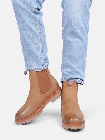 Crickit Chelsea Boot ' SOA ' in Braun