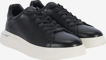 Desa Classic Flats 'Schnürschuhe' in Black: front