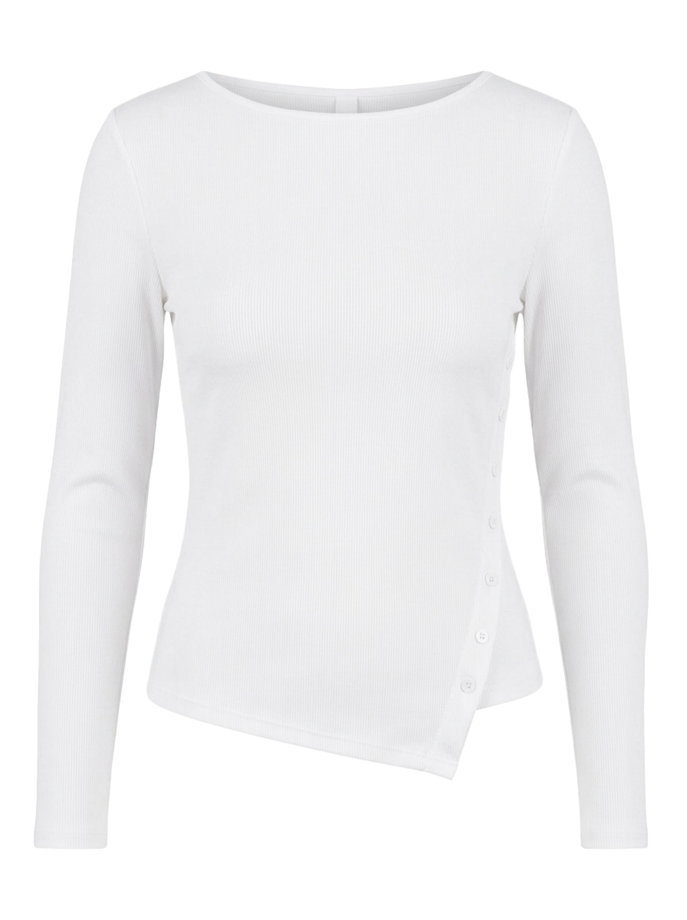 Tricou 'Carolin' de la ABOUT YOU pe alb: față
