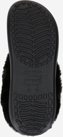 Crocs Träskor 'Furever Crush' i svart