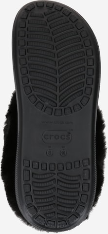 Crocs כפכפים סגורים 'Furever Crush' בשחור