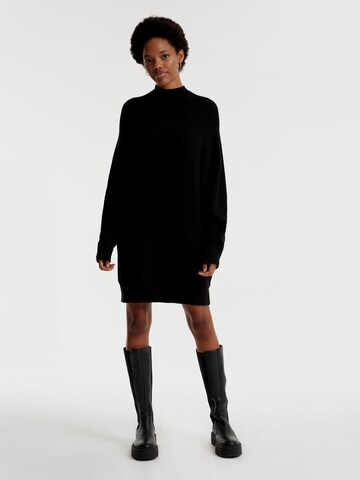 EDITED Knit dress 'Invidia' in Black