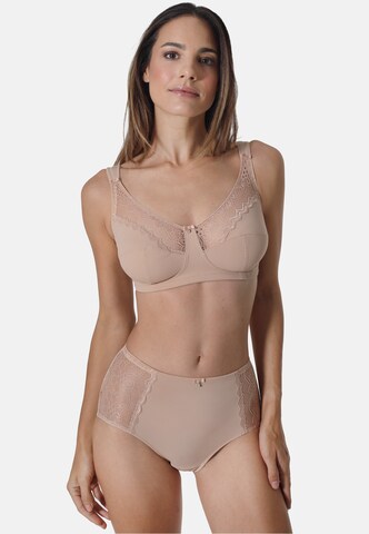 sassa Balconette Bra 'IMPRESSIVE JACQUARD' in Beige: front