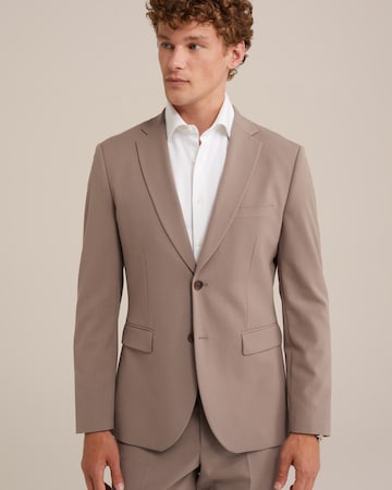 Slim fit Giacca business da completo di WE Fashion in marrone