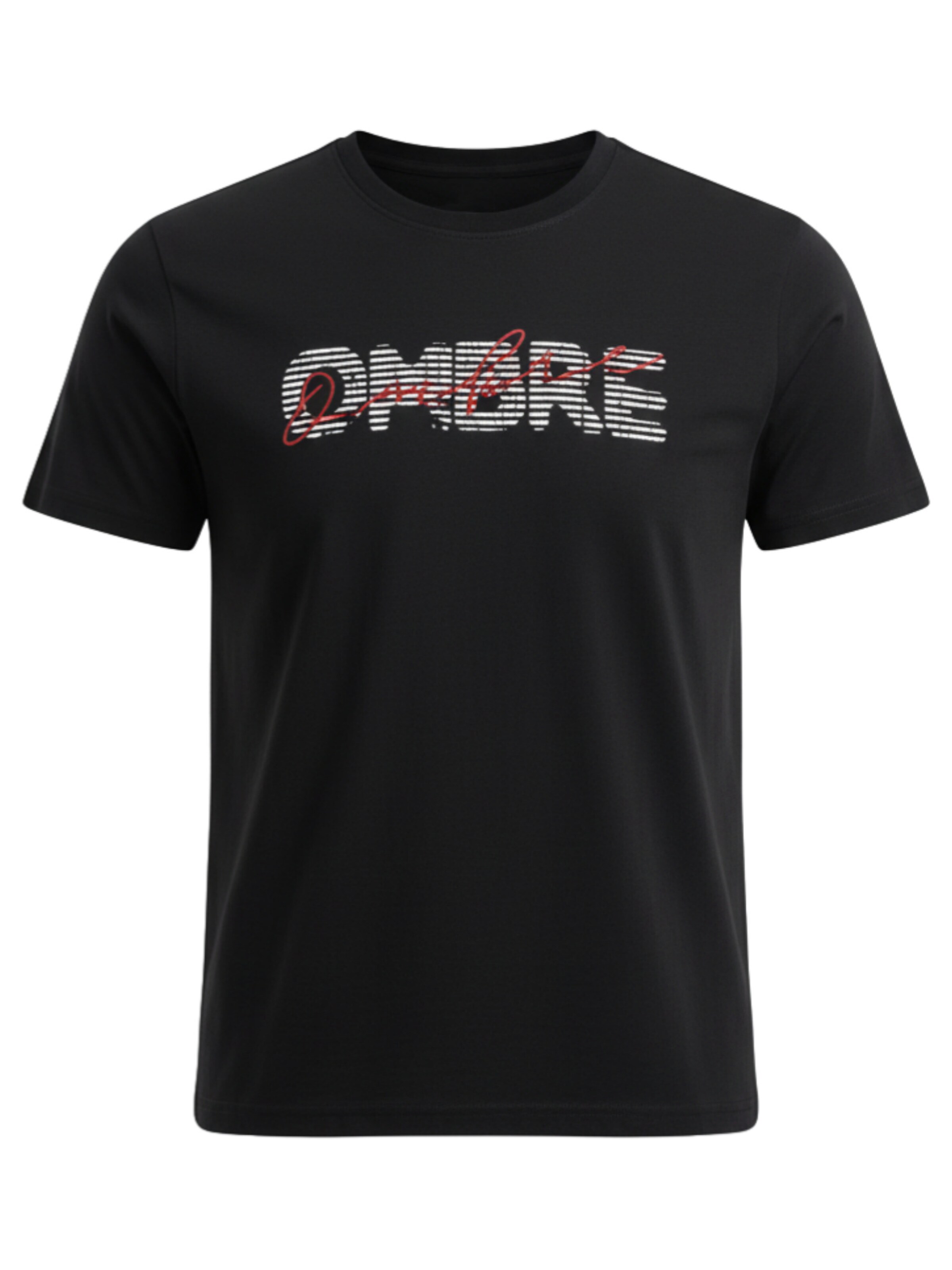 Ombre Shirt in Black: front