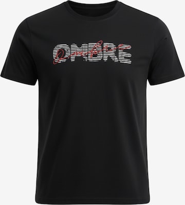 Ombre Shirt in Black: front