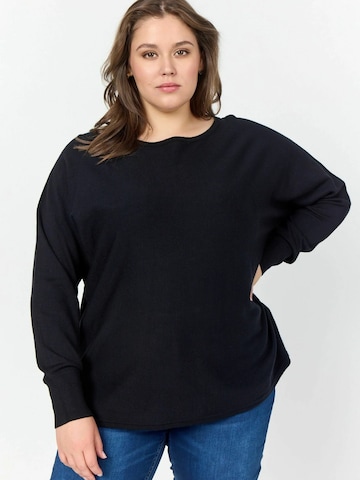 Wasabi Concept Pullover i sort: forside