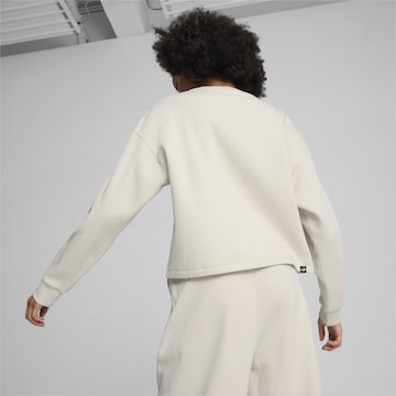 PUMA Sportsweatshirt 'ESS+ CLASS ACT' in Weiß