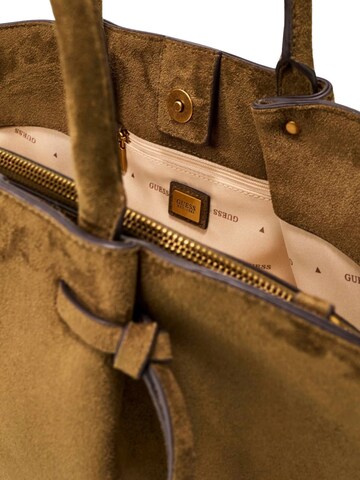 GUESS - Bolso de mano 'Guess Sac à Main Allegra Olive' en verde