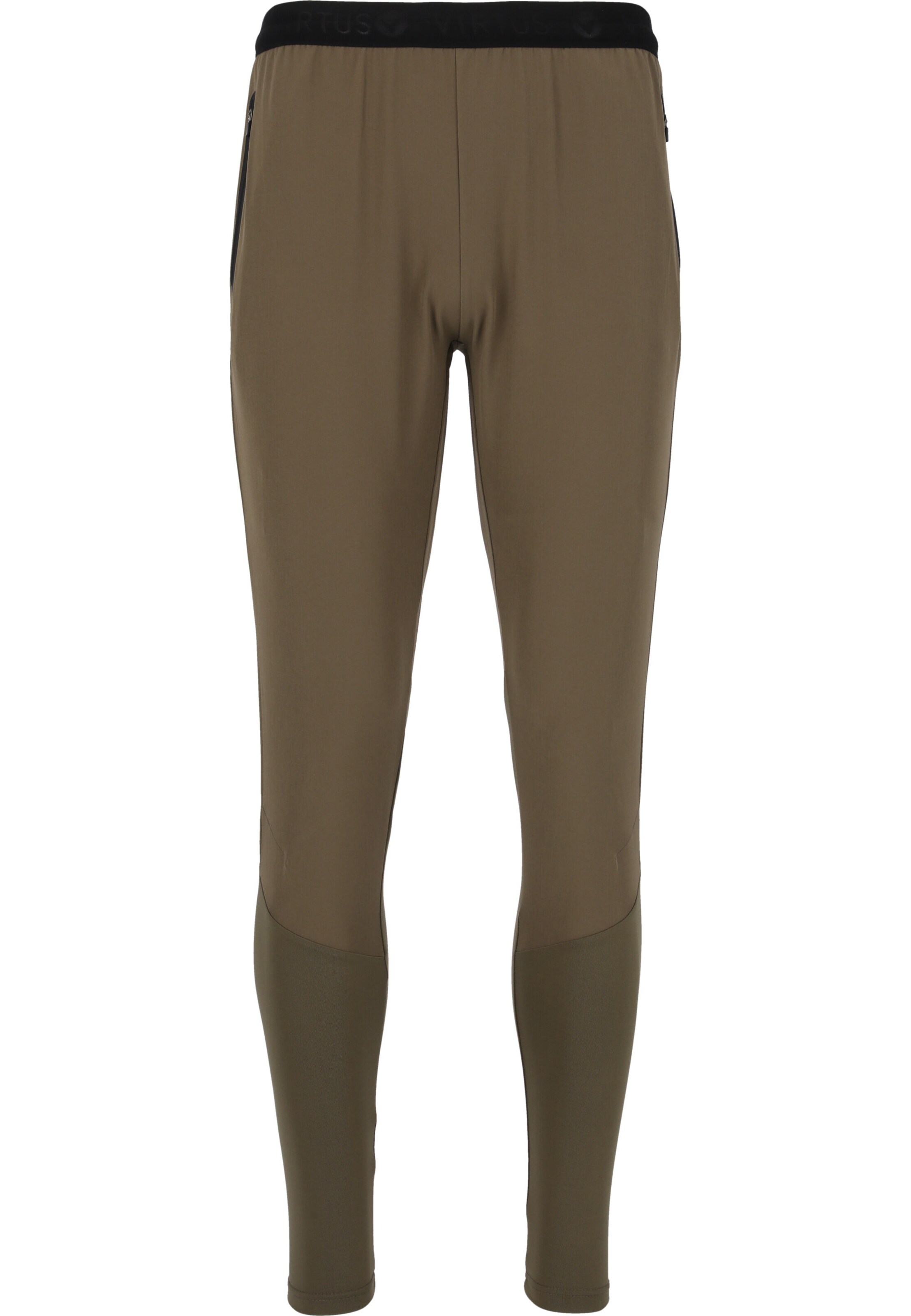 Virtus Tapered Sporthose ' BLAG V2 M' in Braun: Vorderseite