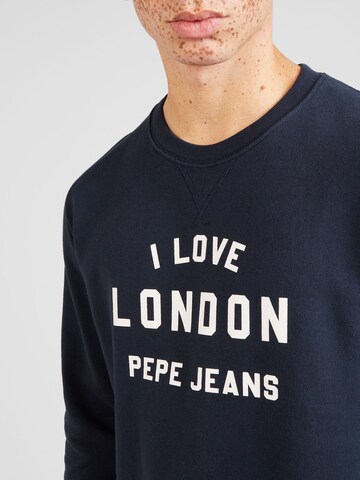 Pepe Jeans Sweatshirt in Blauw