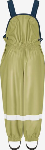 Loosefit Pantaloni con pettorina di PLAYSHOES in verde