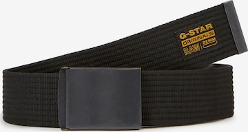 G-STAR Gürtel 'Webbing' in Schwarz: Vorderseite
