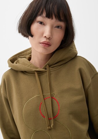 s.Oliver Sweatshirt in Green