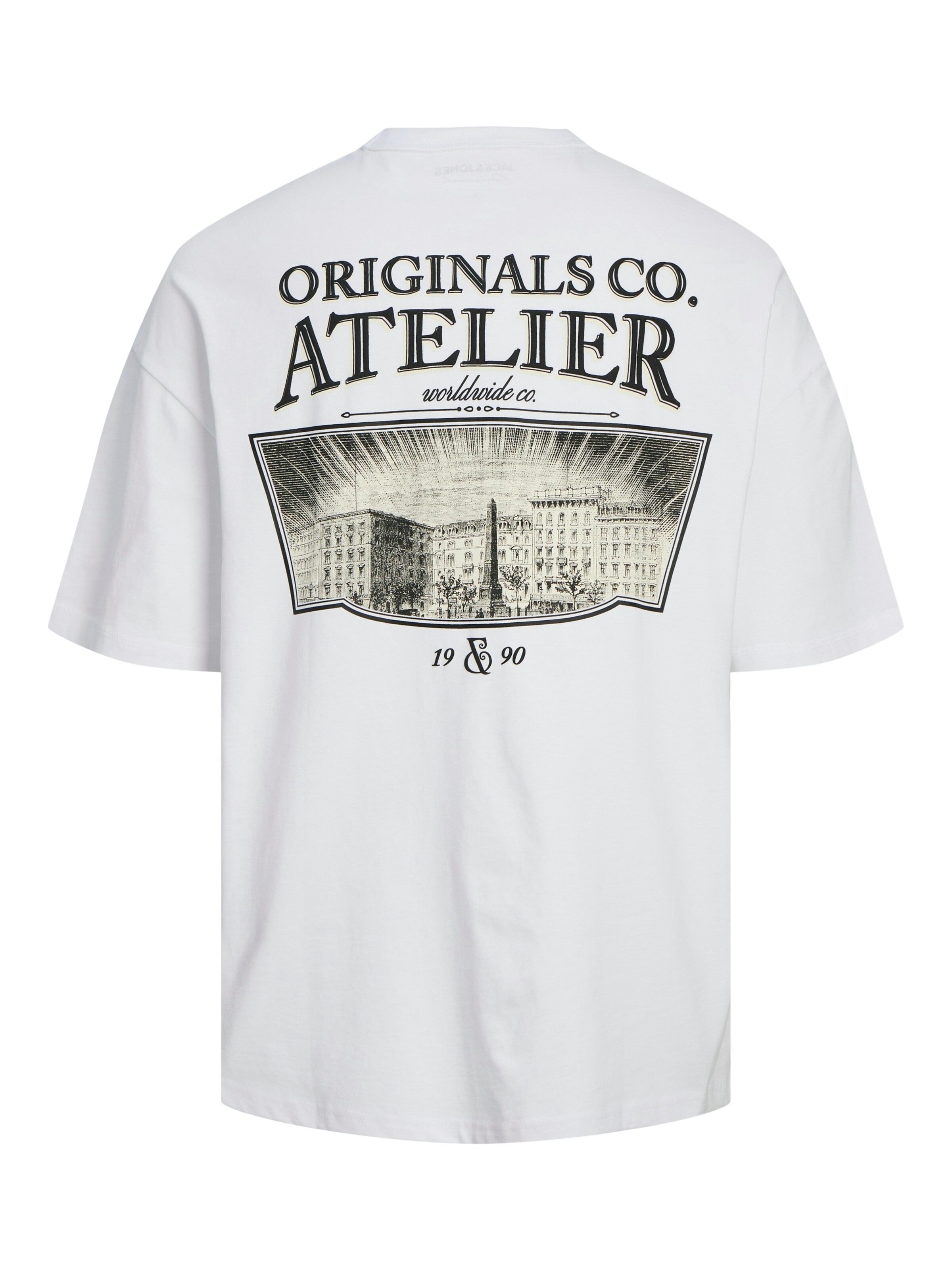 JACK & JONES Shirt 'JORSantorini' in Wit