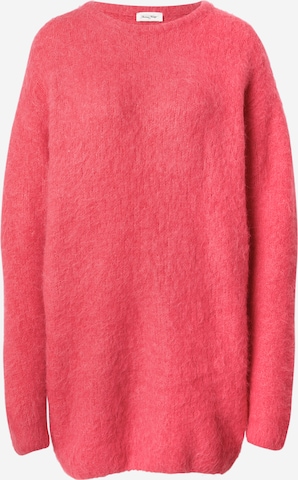 AMERICAN VINTAGE Neulemekko 'NIBY' värissä punainen: etupuoli