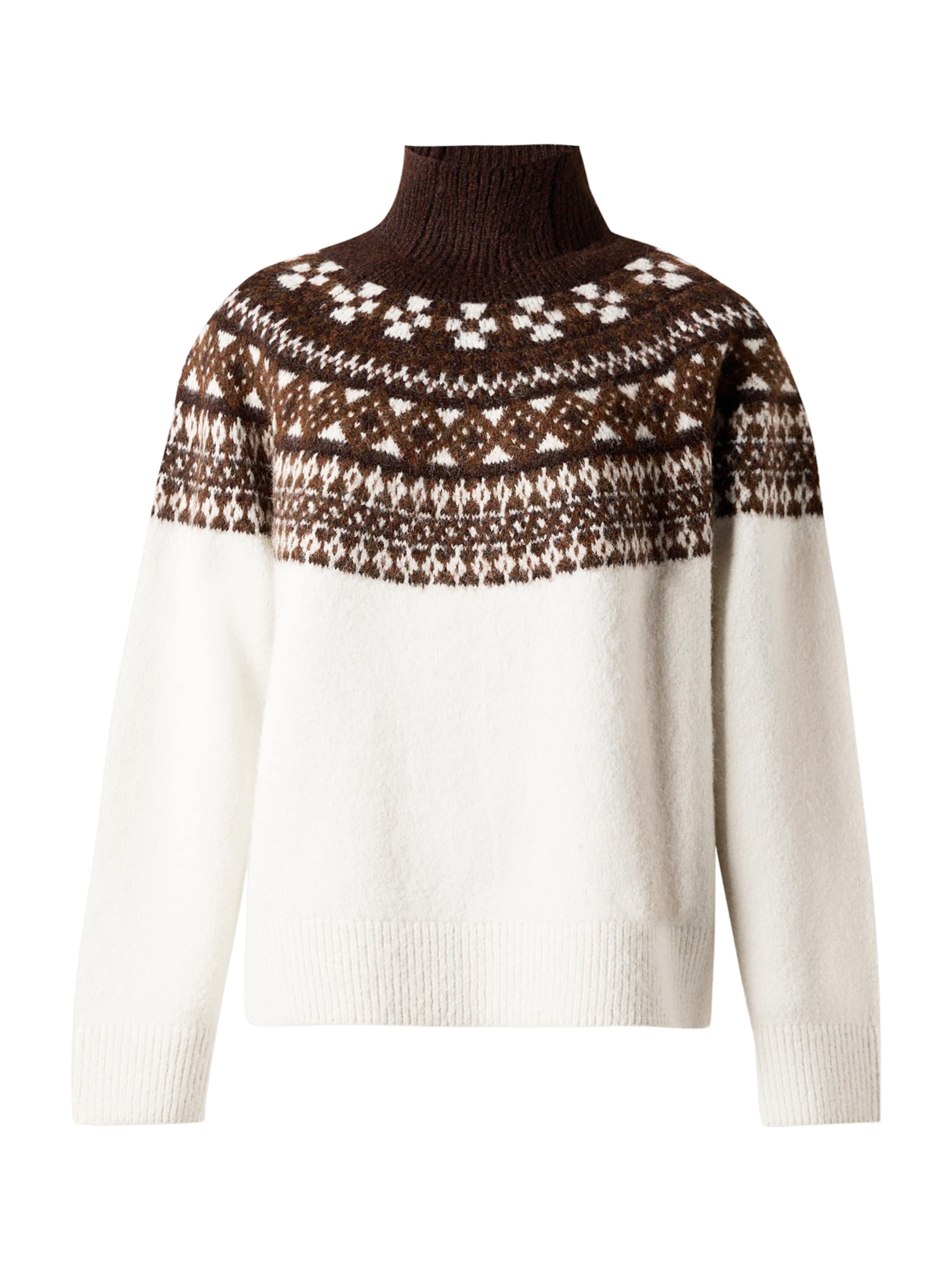 JJXX Sweater 'JXKRISTIN' in Caramel / Dark brown / Egg shell, Item view