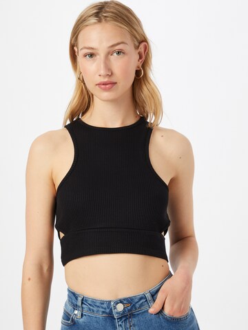 NA-KD Top 'Anika Teller' in Black: front