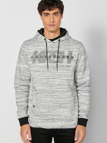 KOROSHI - Sweatshirt em cinzento: frente