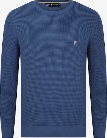 DENIM CULTURE Pullover 'ALJAMAIN ' i blå: forside