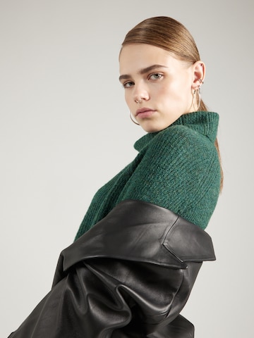 PIECES Sweater 'ELLEN' in Green