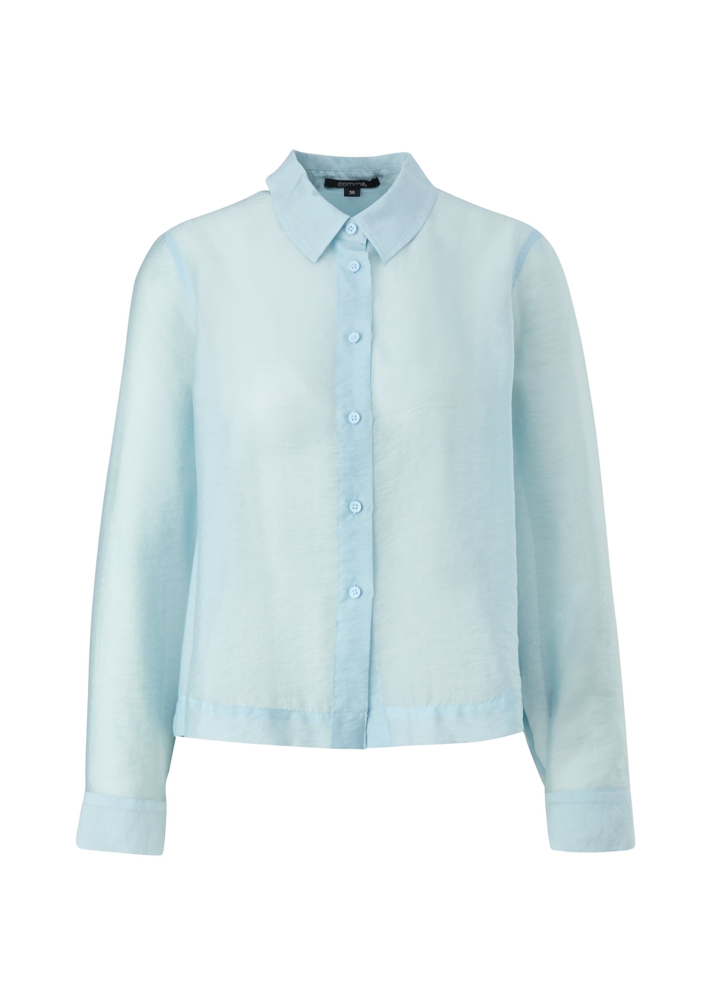 COMMA Blouse in Blauw: voorkant