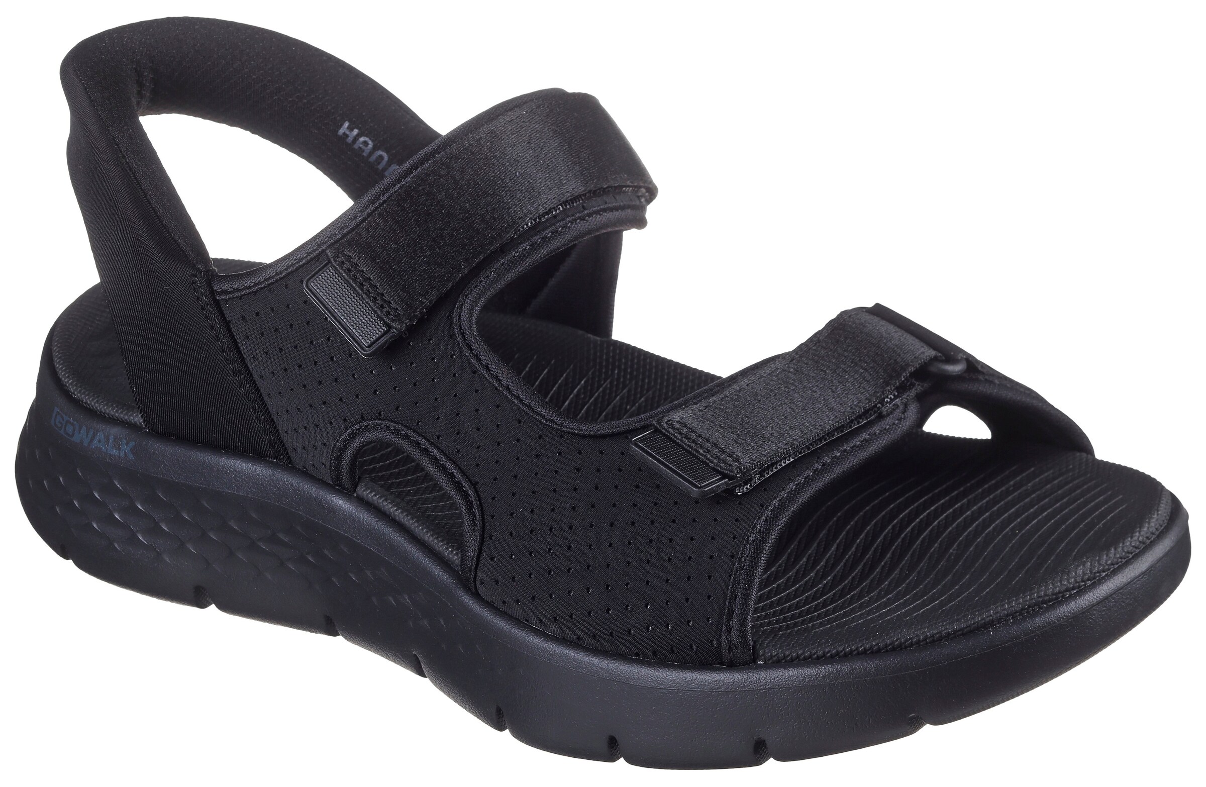 SKECHERS Sandale in Schwarz