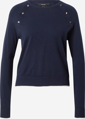 VERO MODA Sweater 'ALMA' in Blue: front