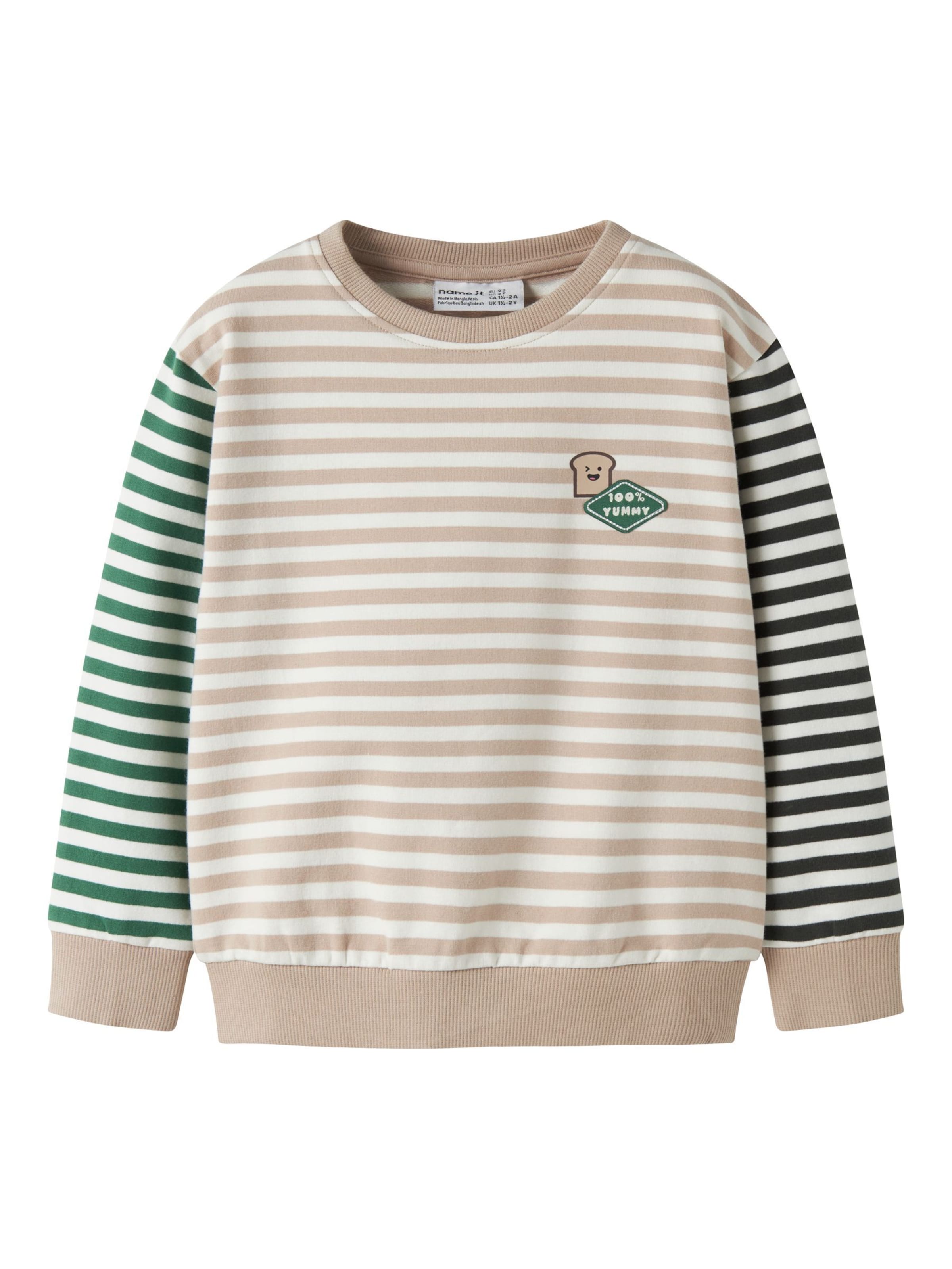 NAME IT - Sudadera en marrón: frente