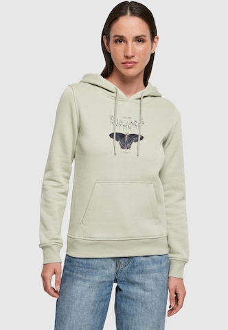 Sweat-shirt 'Euphoria' Mister Tee en vert : devant