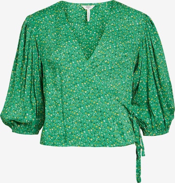 Camicia da donna di OBJECT in verde: frontale