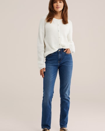 WE Fashion Slimfit Jeans in Blau
