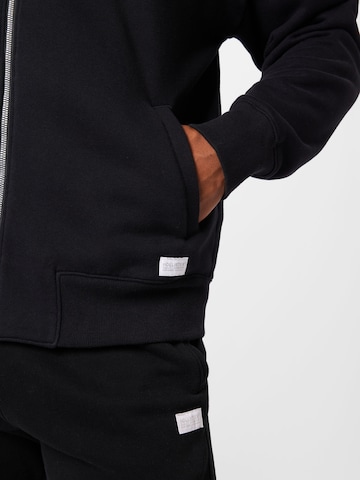 HOLLISTER Sweatjacke in Schwarz