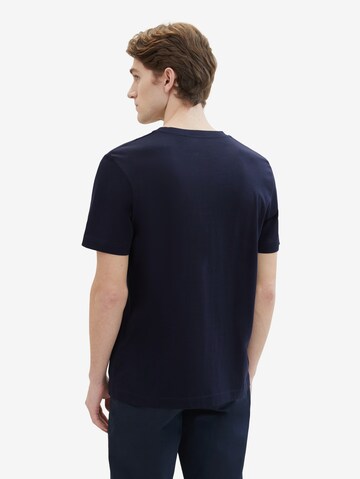 TOM TAILOR T-Shirt in Blau