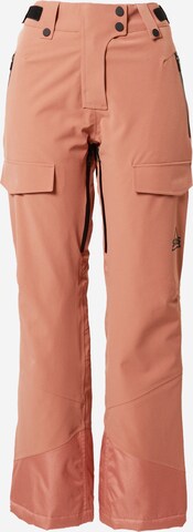 SOS Regular Pants 'Aspen' in Red: front